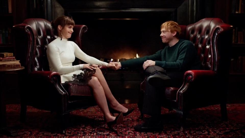 Emma Watson and Rupert Grint (Reuters / HBO Max)