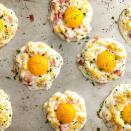 <p>We love a <a href="http://www.delish.com/uk/cooking/recipes/g28784044/hard-boiled-egg-recipes/" rel="nofollow noopener" target="_blank" data-ylk="slk:good egg recipe;elm:context_link;itc:0;sec:content-canvas" class="link ">good egg recipe</a>, but clouds eggs were the internet trend that changed our breakfast routine forever. Think actual clouds of heaven topped with a runny yolk. They are so fun to make and everyone will think they are the cutest things. Your brunch has never been more Instagrammed. </p><p>Get the <a href="https://www.delish.com/uk/cooking/recipes/a29455994/cloud-eggs-recipe/" rel="nofollow noopener" target="_blank" data-ylk="slk:Cloud Eggs;elm:context_link;itc:0;sec:content-canvas" class="link ">Cloud Eggs</a> recipe.</p>