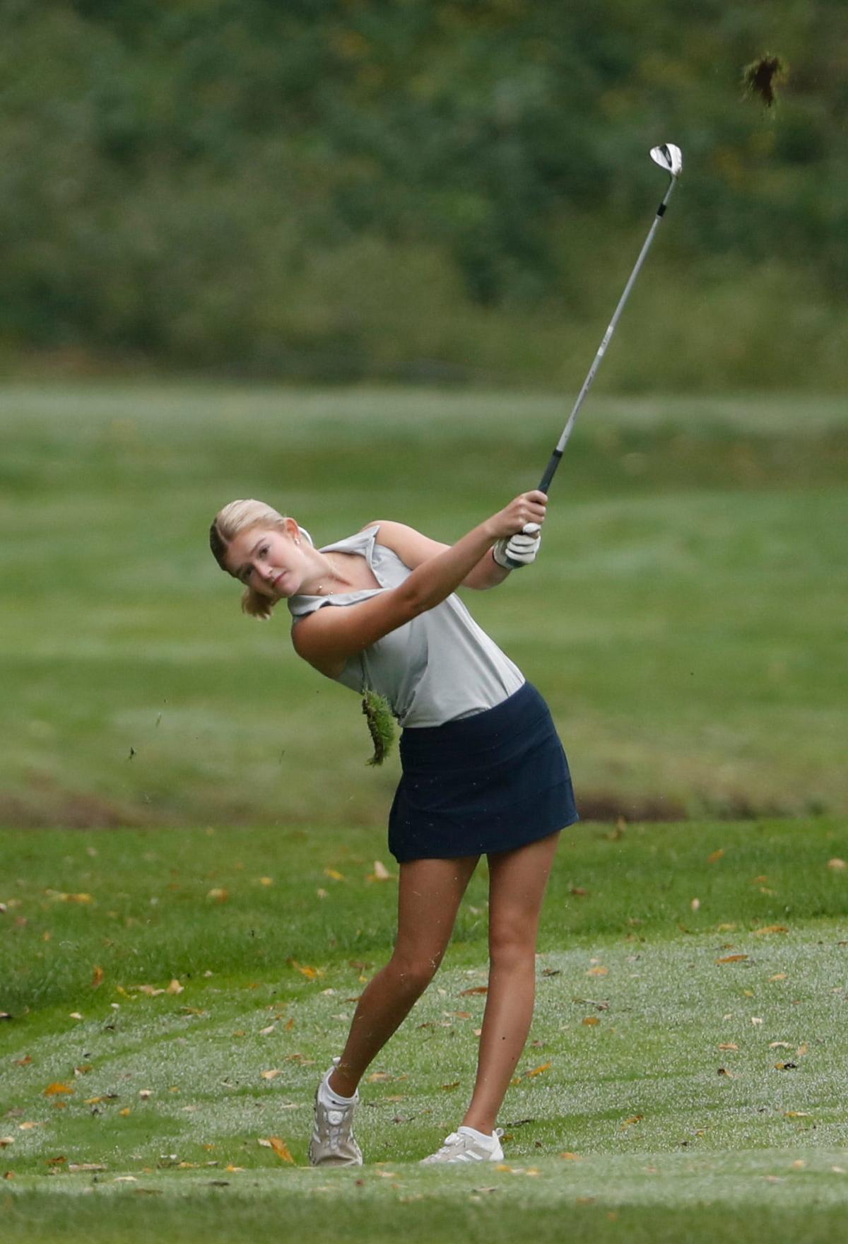 IHSAA girls golf: Playoff decides individual winner after Harrison captures sectionals