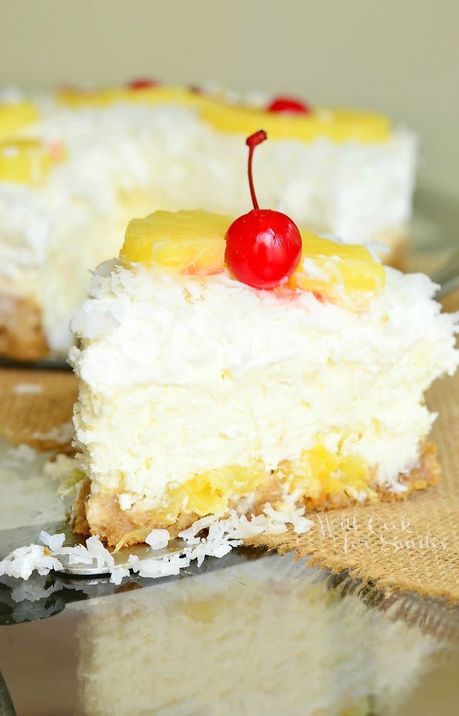 Pina Colada Cheesecake