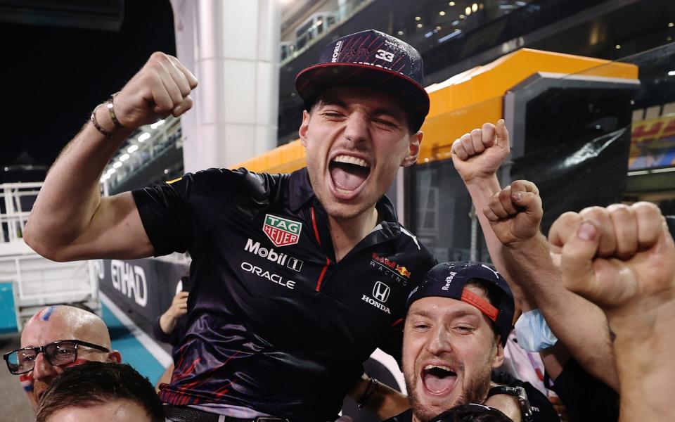 Inside Max Verstappen's F1 title party: Champagne with Ginger Spice, a 6.30am swim and a 'regrettable' last drink - GETTY IMAGES