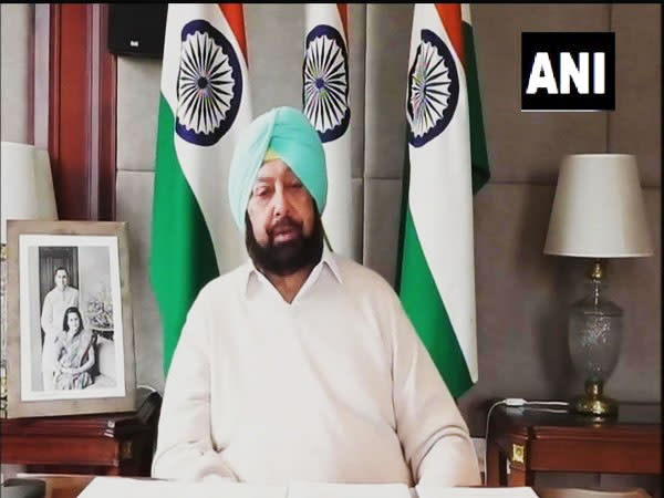 Punjab Chief Minister Amarinder Singh (File Photo/ANI)