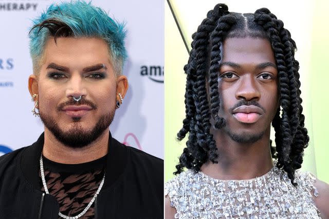 <p>Mike Marsland/WireImageAxelle/Bauer-Griffin/FilmMagic</p> Adam Lambert and Lil Nas X