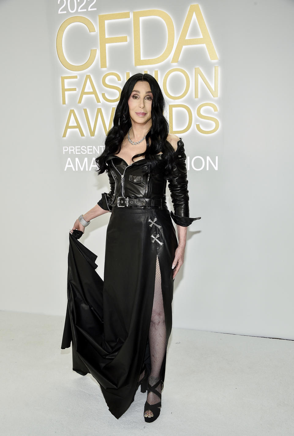 Cher attends the CFDA Fashion Awards at Cipriani South Street on Monday, Nov. 7, 2022, in New York. (Photo by Evan Agostini/Invision/AP)