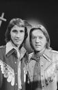 <p>Already a success in the '60s, the Righteous Brothers made a comeback in the '70s with their third-highest charting hit, <a href="https://www.amazon.com/Rock-And-Roll-Heaven/dp/B072514574/?tag=syn-yahoo-20&ascsubtag=%5Bartid%7C10063.g.35225069%5Bsrc%7Cyahoo-us" rel="nofollow noopener" target="_blank" data-ylk="slk:“Rock and Roll Heaven”;elm:context_link;itc:0;sec:content-canvas" class="link ">“Rock and Roll Heaven”</a> in 1974. It became their first Top Twenty single since 1966. They followed up with two more hits, "Give It to the People" and <a href="https://www.amazon.com/Dream-On/dp/B01LYPISZE/?tag=syn-yahoo-20&ascsubtag=%5Bartid%7C10063.g.35225069%5Bsrc%7Cyahoo-us" rel="nofollow noopener" target="_blank" data-ylk="slk:"Dream On.";elm:context_link;itc:0;sec:content-canvas" class="link ">"Dream On."</a></p>