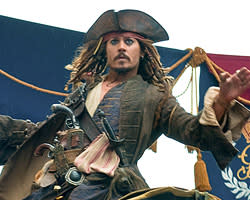 Johnny Depp as Jack Sparrow Walt Disney Pictures