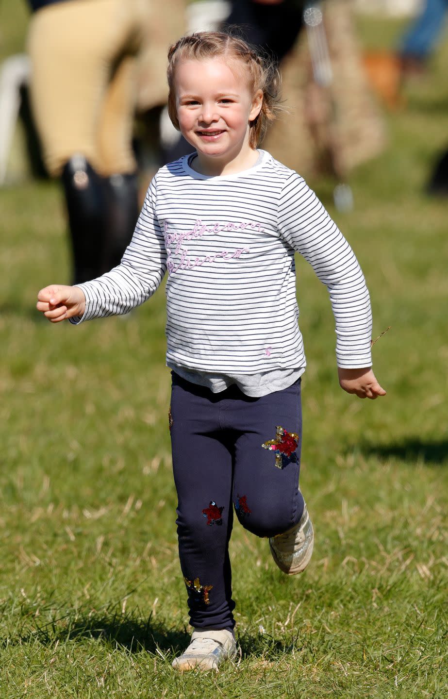 <p><strong>Branch of the Family Tree: </strong>Daughter of Zara Tindall; great-granddaughter of Queen Elizabeth II</p><p><strong>More: </strong><a href="https://www.townandcountrymag.com/society/tradition/a15158722/mia-tindall-facts/" rel="nofollow noopener" target="_blank" data-ylk="slk:Meet the Queen's Great-Granddaughter Mia Tindall;elm:context_link;itc:0;sec:content-canvas" class="link ">Meet the Queen's Great-Granddaughter Mia Tindall </a></p>