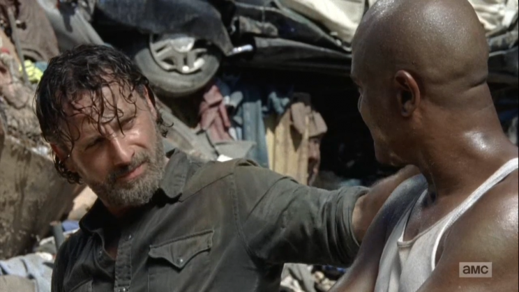 Another week, another thwarted attempt to kill Rick. (Photo: AMC)