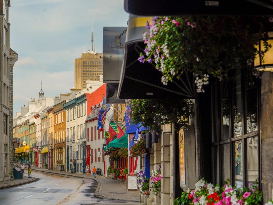 Streets in Quebec City