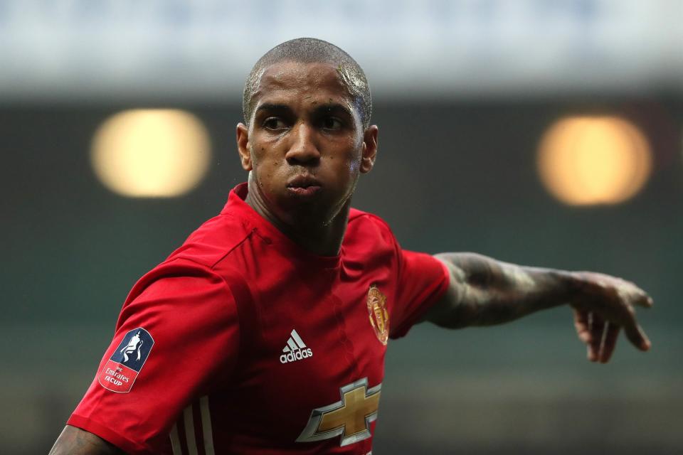 <p>Ashley Young </p>