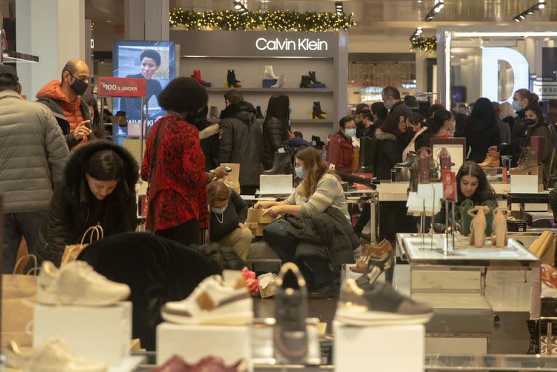 FILE PHOTO: Black Friday shopping in New York City