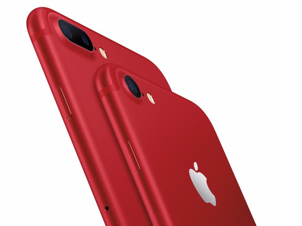 red iphone 7