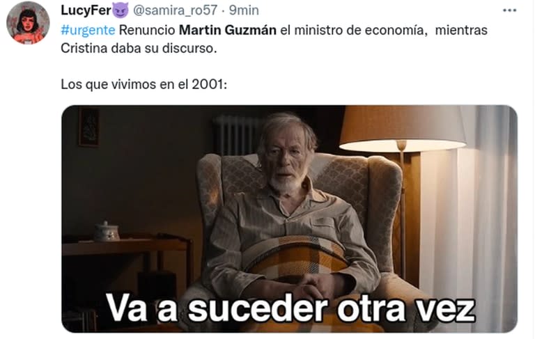 Los usuarios expresaron su preocupación a través de memes 