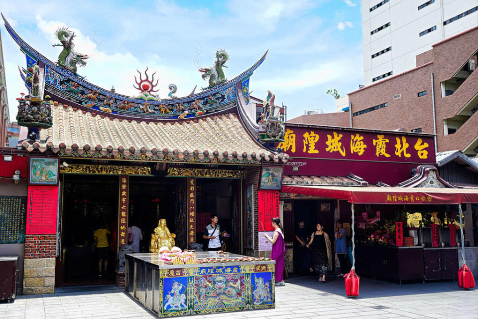 台北霞海城隍廟(圖片來源：台北旅遊網  攝影_高讚賢)