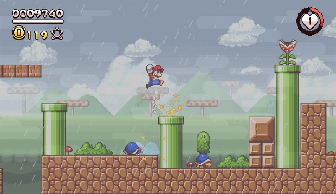 Super Mario Flashback' is a art fan game | Engadget