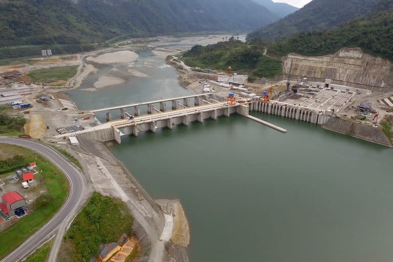 La planta hidroeléctrica Coca Codo Sinclair, en Ecuador