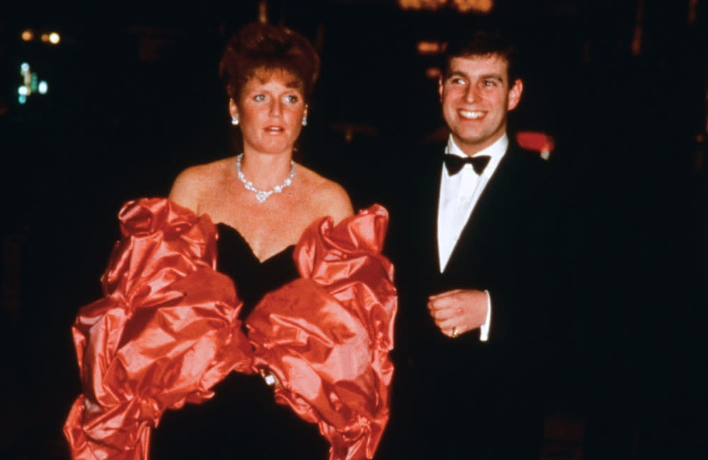 Sarah Ferguson and Prince Andrew in Los Angeles in 1988 credit:Bang Showbiz