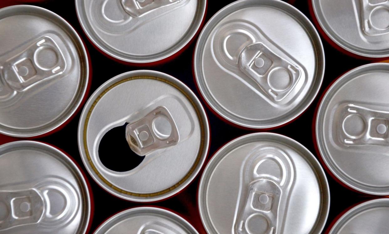 <span>Plans to ban children from buying high-caffeine energy drinks are expected to be announced next month.</span><span>Photograph: Mykhailo Polenok/Alamy</span>