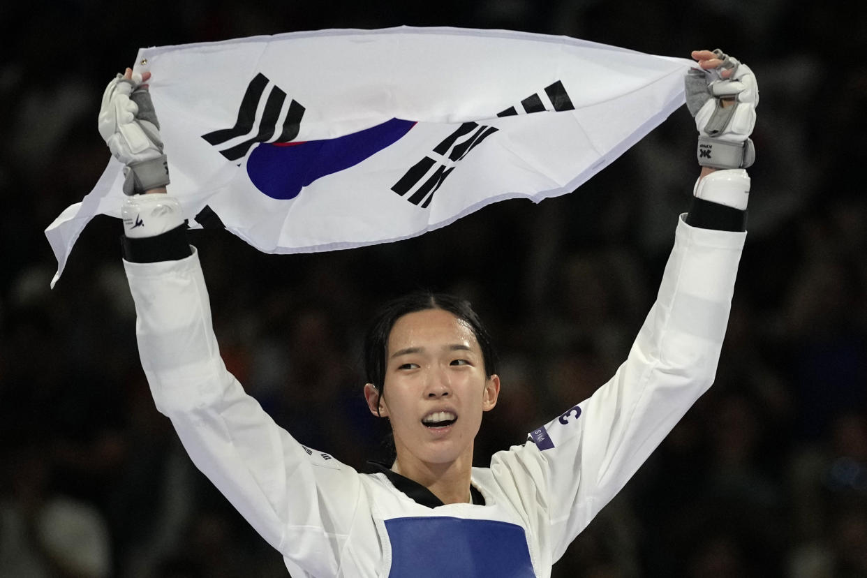 Kim gana otro oro olímpico para Corea del Sur en taekwondo, y Rashitov