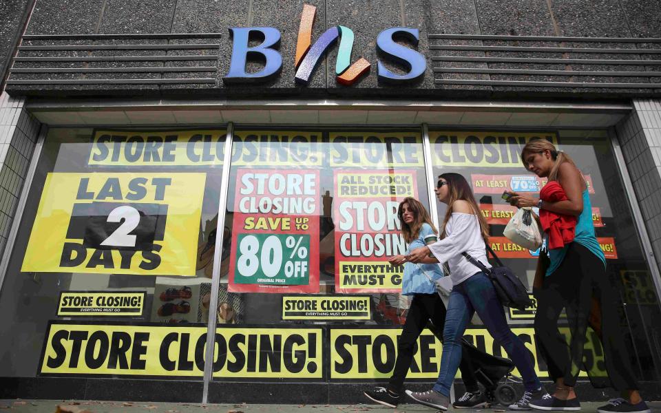 BHS  - Credit: Neil Hall/REUTERS