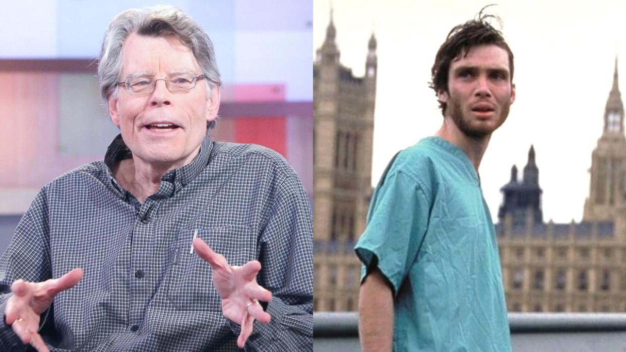  Stephen King on Good Morning America and Cillian Murphy in 28 Days Later. 
