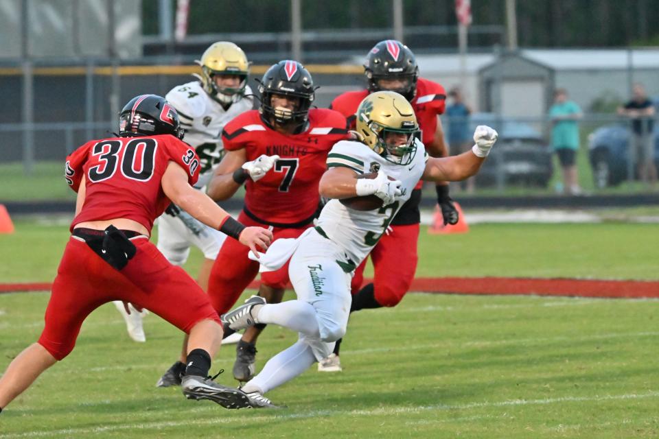 Creekside and Nease combined for 103 points in Friday's football game.