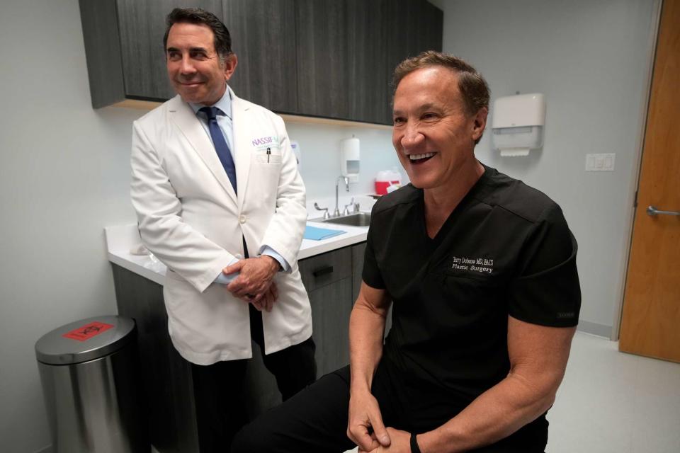 <p> Casey Durkin/E! Entertainment</p> Dr. Terry Dubrow and Dr. Paul Nassif