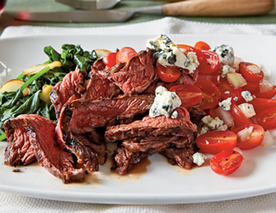 Grilled Balsamic Skirt Steak