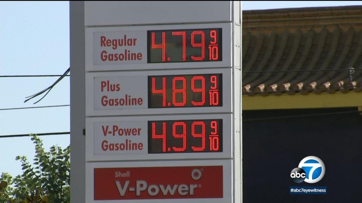 Average price of gas in SoCal climbs over 4 a gallon after 32cent