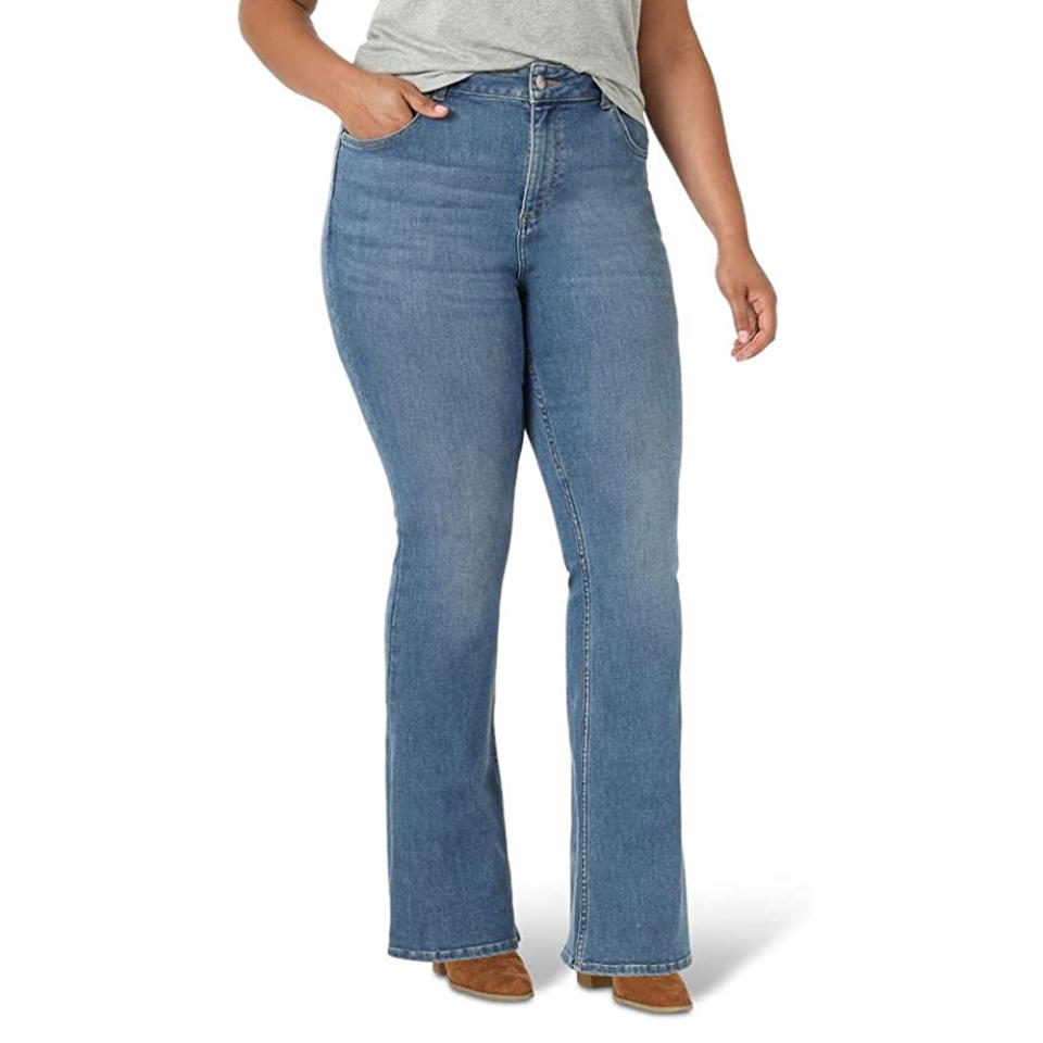 Lee High-Rise Mini Flare Jeans