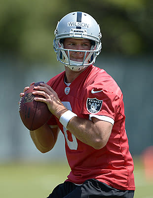 Oakland Raiders waive rookie QB Tyler Wilson