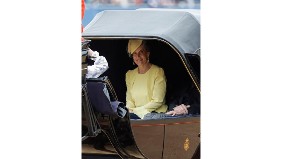 The Duchess of Edinburgh in carriage