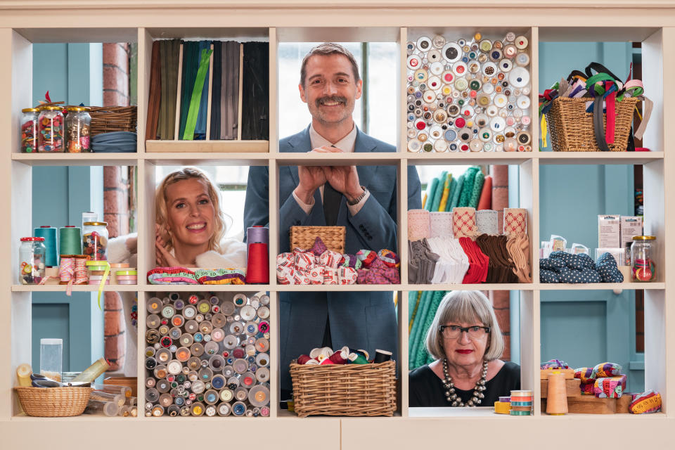 The Great British Sewing Bee judges choose their winner this week. (BBC)