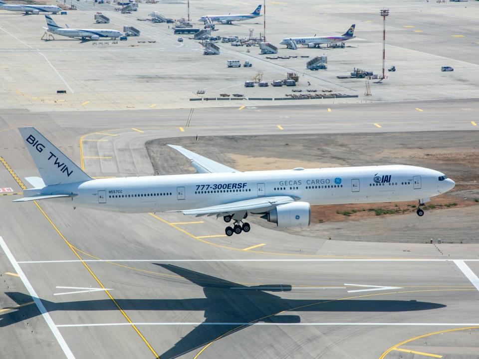 Israel Aerospace Industries Boeing 777-300ER "Big Twin" cargo plane