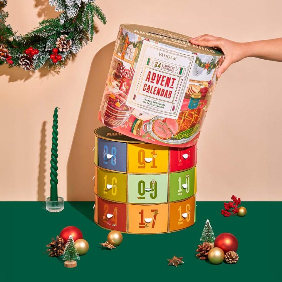 <p><a href="https://go.redirectingat.com?id=74968X1596630&url=https%3A%2F%2Fwww.vahdam.com%2Fproducts%2F24-spices-christmas-advent-calendar&sref=https%3A%2F%2Fwww.countryliving.com%2Fshopping%2Fgifts%2Fg40922090%2Fbest-adult-advent-calendars%2F" rel="nofollow noopener" target="_blank" data-ylk="slk:Shop Now;elm:context_link;itc:0;sec:content-canvas" class="link ">Shop Now</a></p><p>24 Spices of Christmas Advent Calendar</p><p>vahdam.com</p><p>$120.00</p><span class="copyright">Vahdam</span>