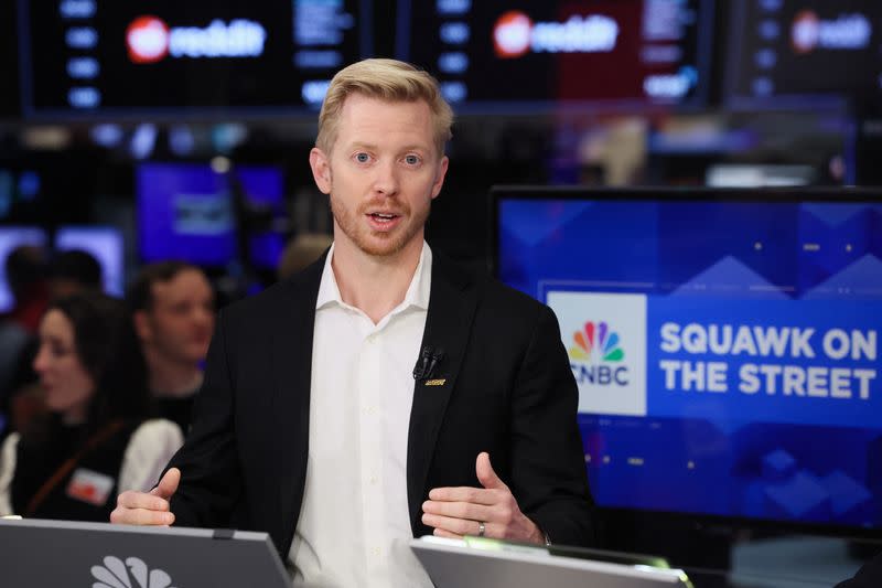 Reddit IPO at the NYSE in New York