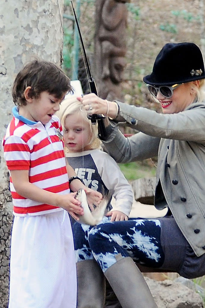 Gwen Stefani, Kingston Rossdale, Zuma Rossdale