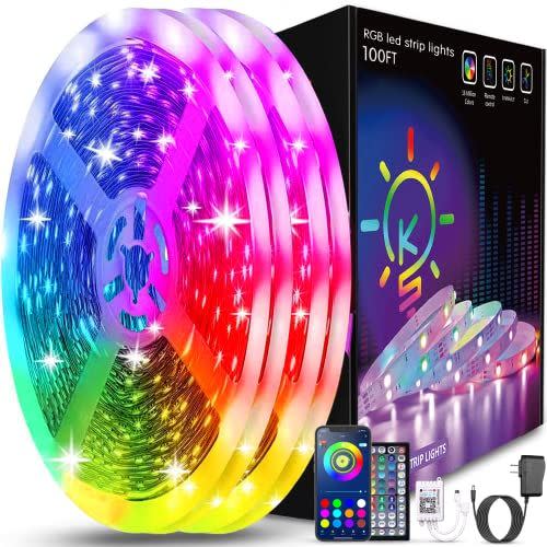 <p><strong>Keepsmile</strong></p><p>amazon.com</p><p><strong>$23.99</strong></p><p>Turn teen bedrooms into kaleidoscopes of color with the click of a button. Thanks to handy Bluetooth capabilities, they can dim and customize their favorite colors without leaving their beds. If they want to turn things up a notch, the lights can be synced to music for a fun party vibe. </p>