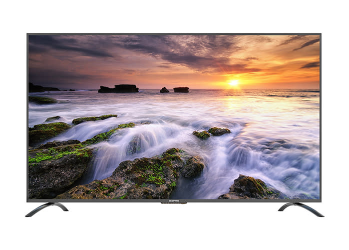 4K TVs this big rarely get the deep discount treatment — don't miss out. (Photo: Walmart)