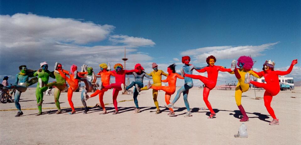 Burning Man Festival in the Nevada Desert