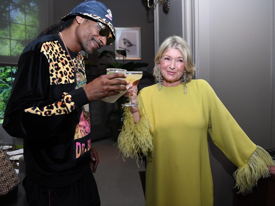 Martha Stewart and Snoop Dogg