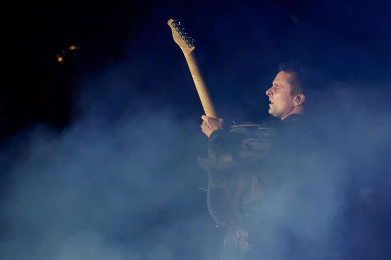 Matt Bellamy, el líder de Muse, una banda anclada en sus lugares comunes