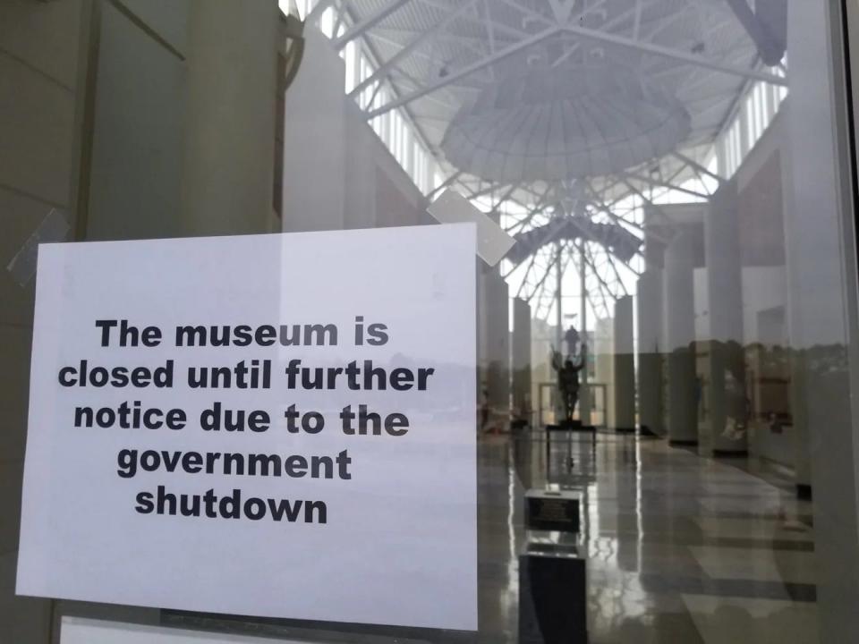 The Airborne and Special Operations Museum in downtown Fayetteville, which is maintained by the military, closed during the January 2018 government shutdown.