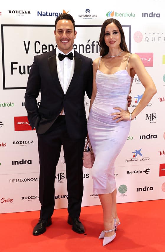 Lorena Van Heerde y su marido, Rafik Dehni