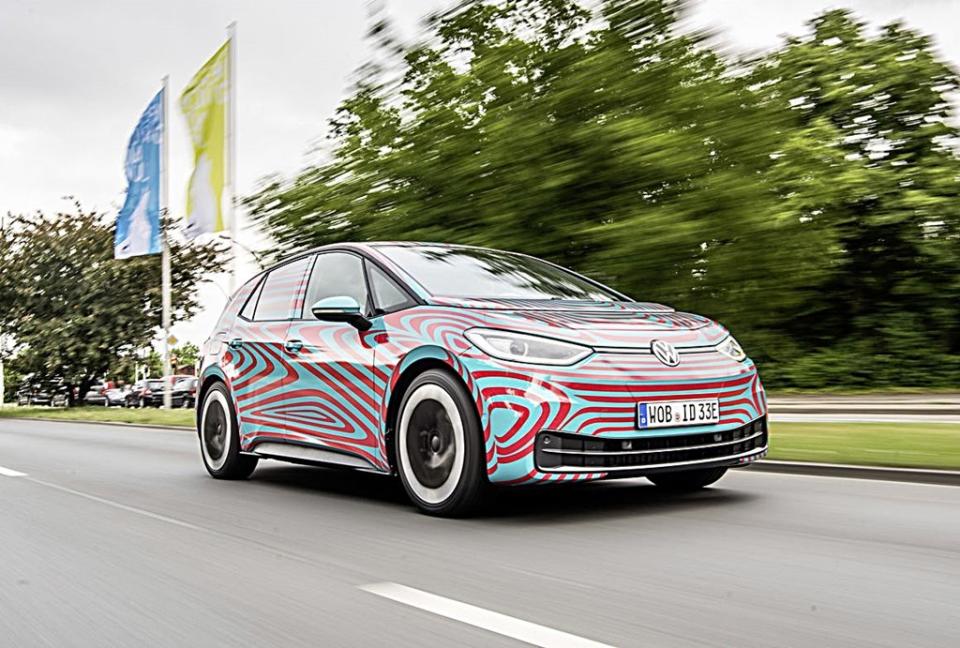 VW電動車ID.3將發表，三套電池規格滿足不同用車需求