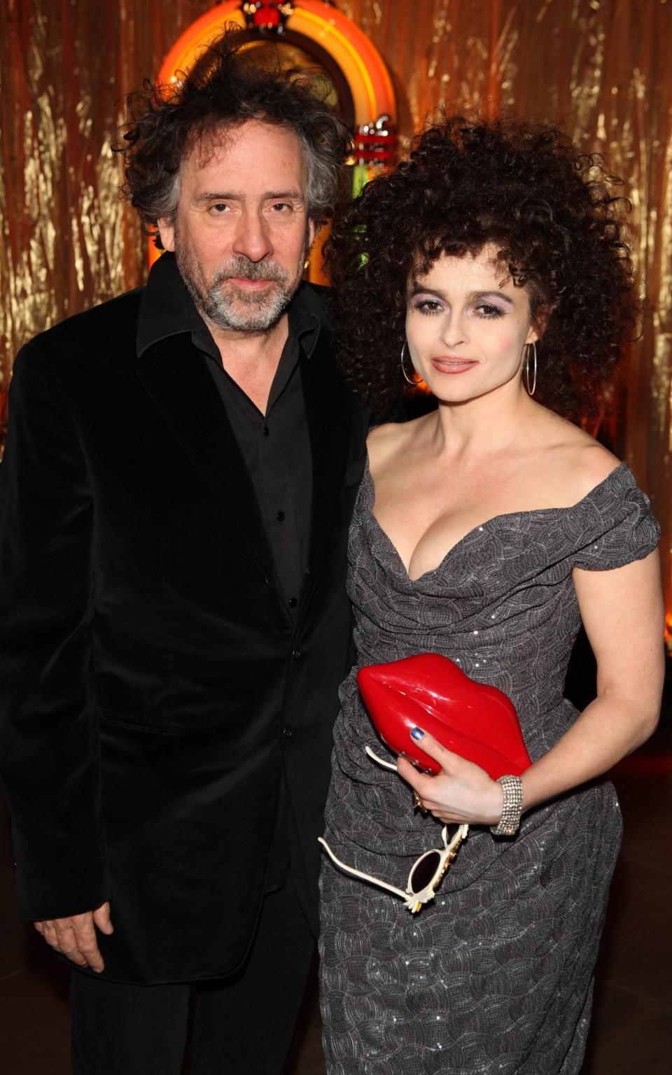 Tim Burton and Helena Bonham-Carter