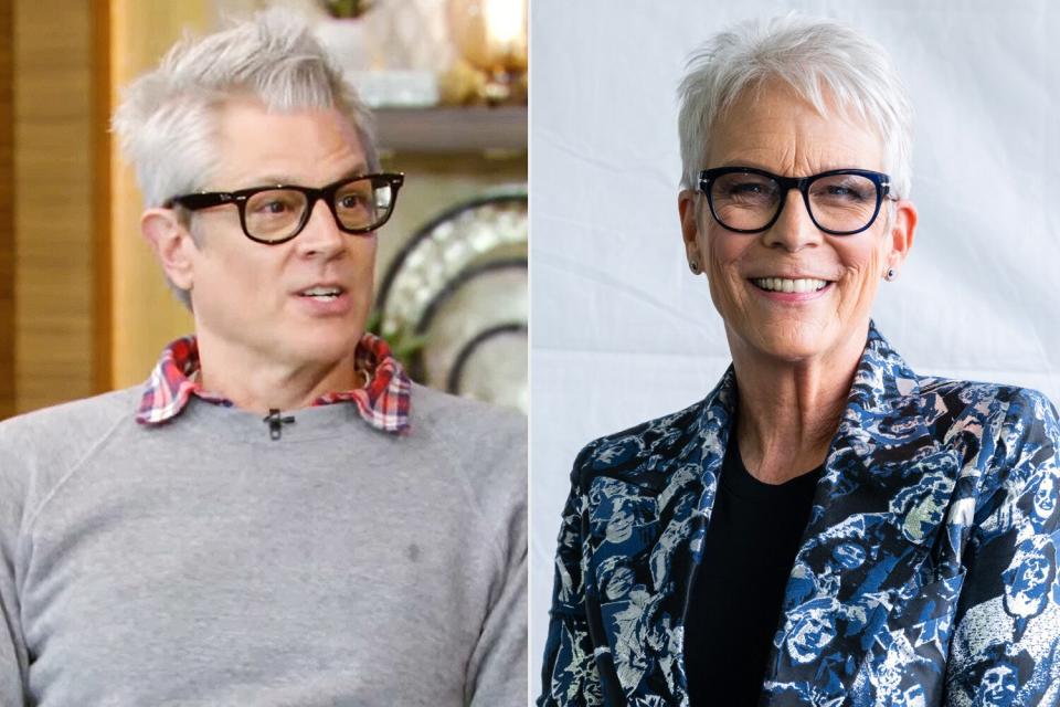Johnny Knoxville says he gets mistaken for Jamie Lee Curtis with his grey hair
