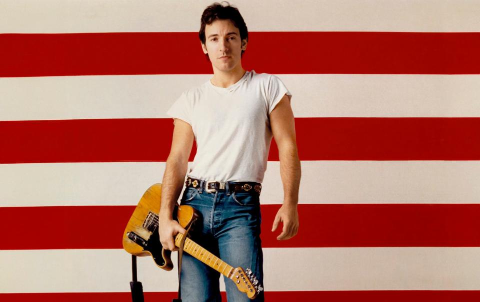 The iconic Born in the U.S.A. publicity shoot