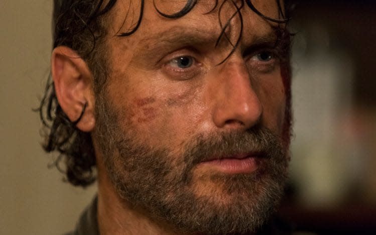 Andrew Lincoln as Rick Grimes - © 2017 AMC Film Holdings LLC. All Rights Reserved.