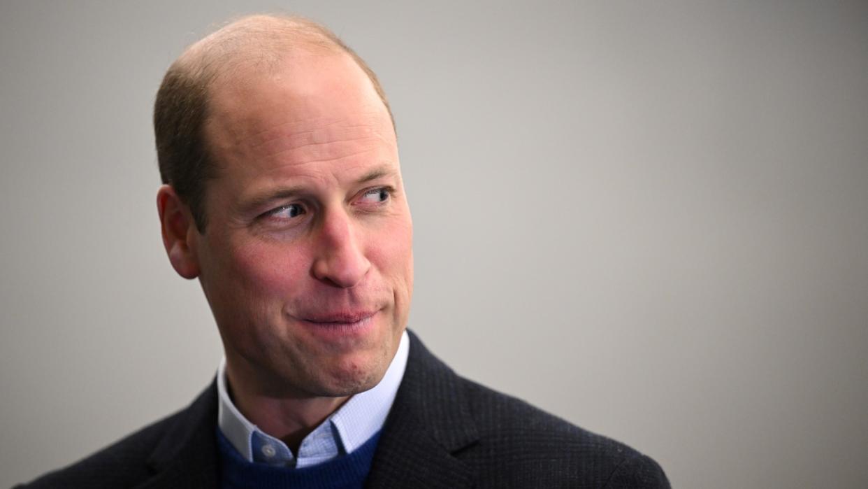  Prince William is back on top when it comes to having nothing on top. 